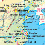 Map of Qingdao